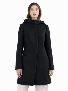 Babaton Pearce - Wool Cashmere Hooded Peacoat - XS